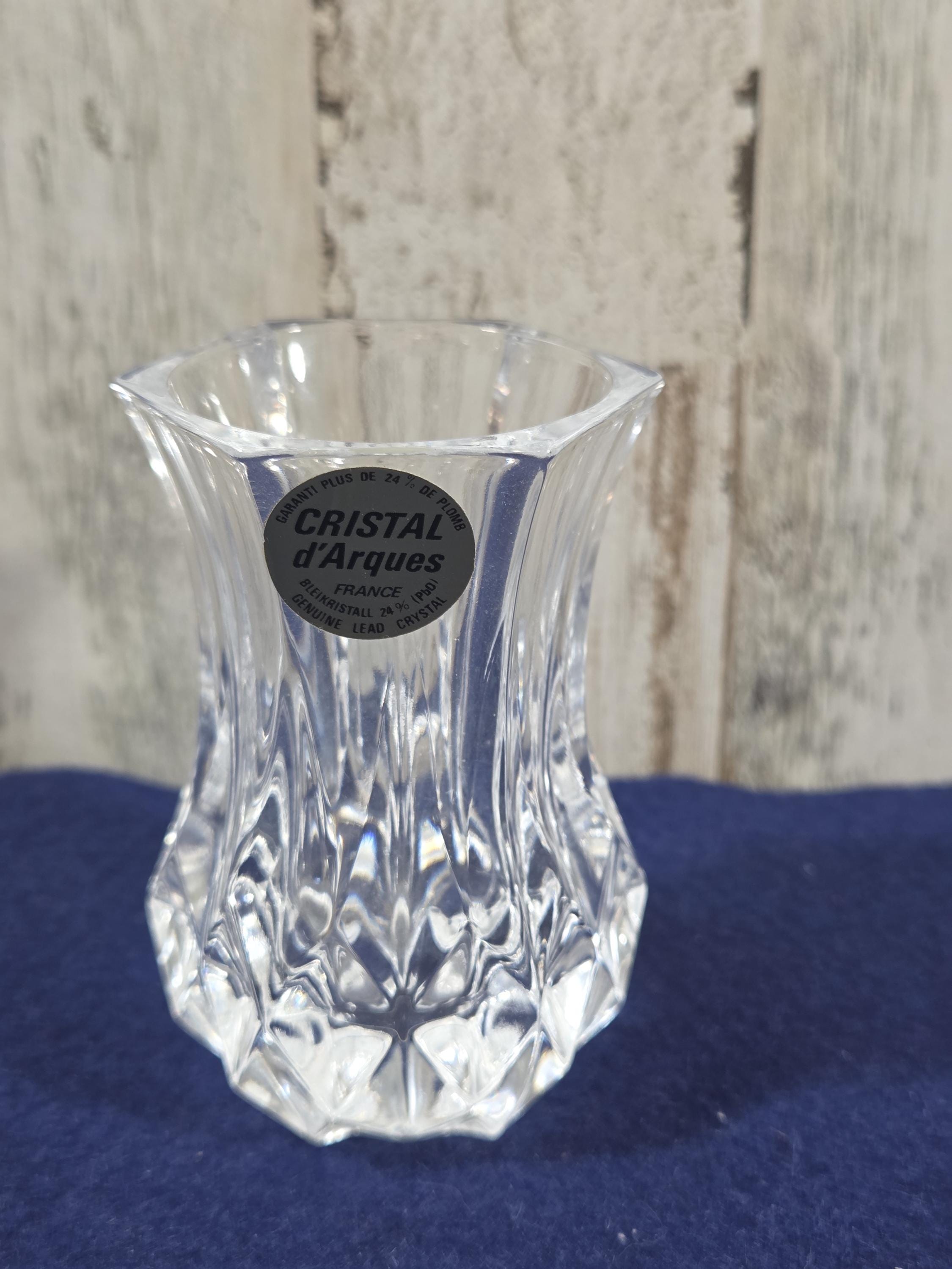 Cristal D Arques Vase - Etsy