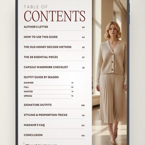 How to Build a Capsule Wardrobe (28 Essentials + 222 Outfit Ideas) PDF ...