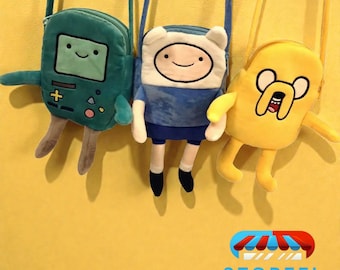 Adventure Time Plush Backpack/Crossbody Bag - Crossbody (20cm)