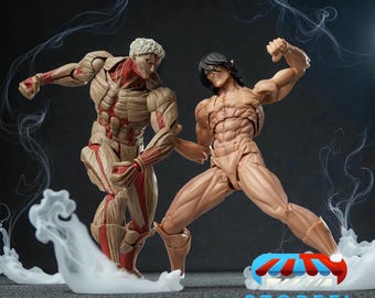 AOT Figure - Articulated Figure with Interchangeable Parts (15cm)