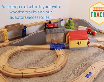 Bridge Set for Wooden Track