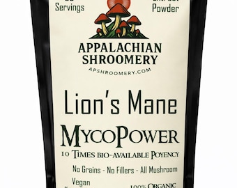 100% Organic Lion's Mane Extract Powder for Enhanced Focus