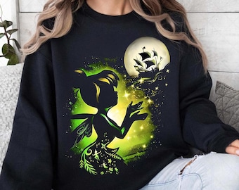 Top corto retrò anni '90 Disney Peter Pan Trilli Png, design You Can Fly, collezione Disney vintage, perfetto per gli appassionati delle fiabe classiche
