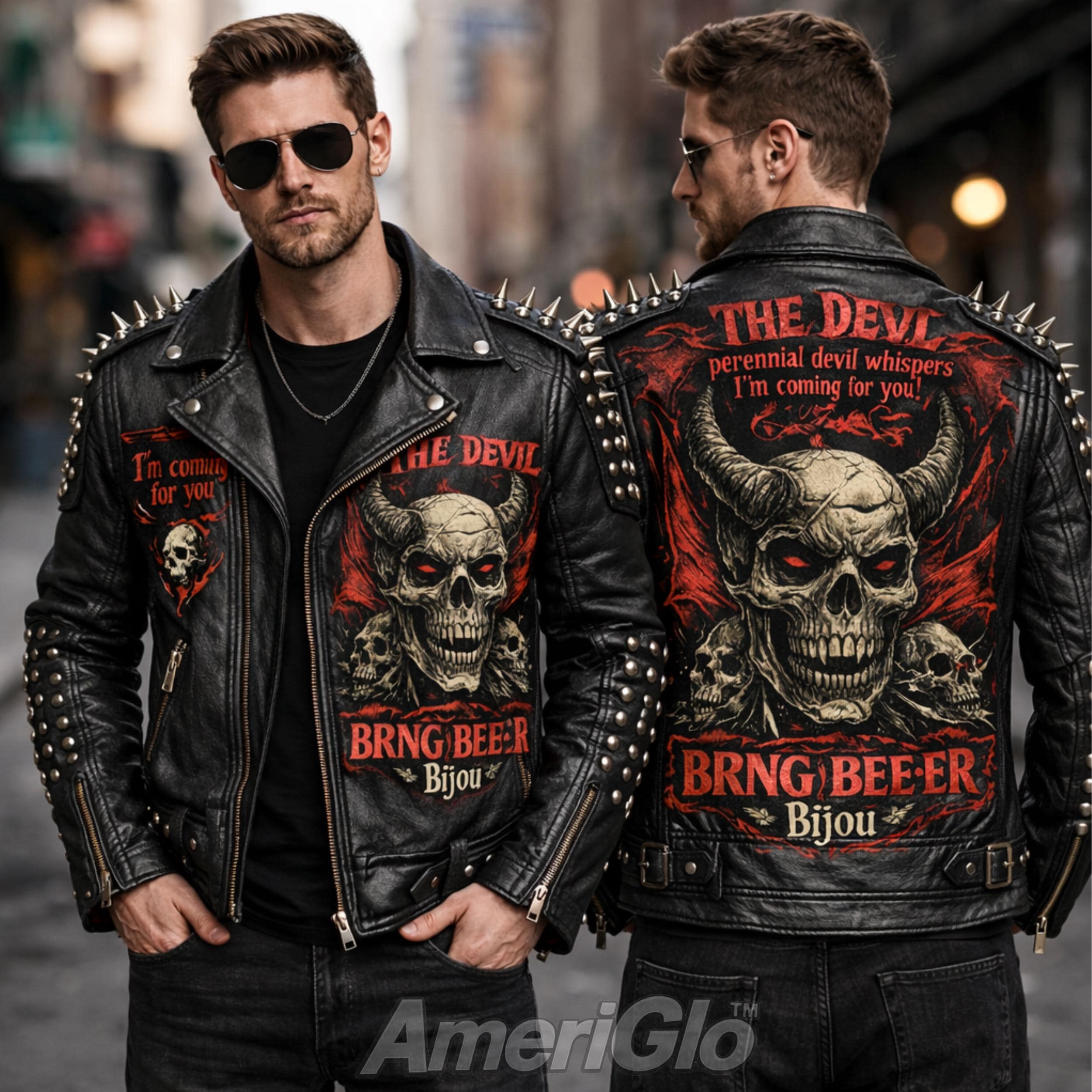 Gay leather bike jacket - Etsy 日本