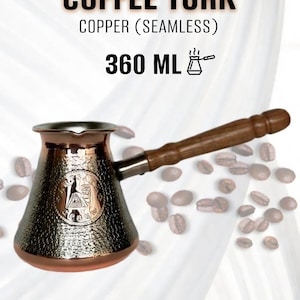 Armenische Kupfer-Cezve-Kaffeekanne, 360 ml, Artsakh