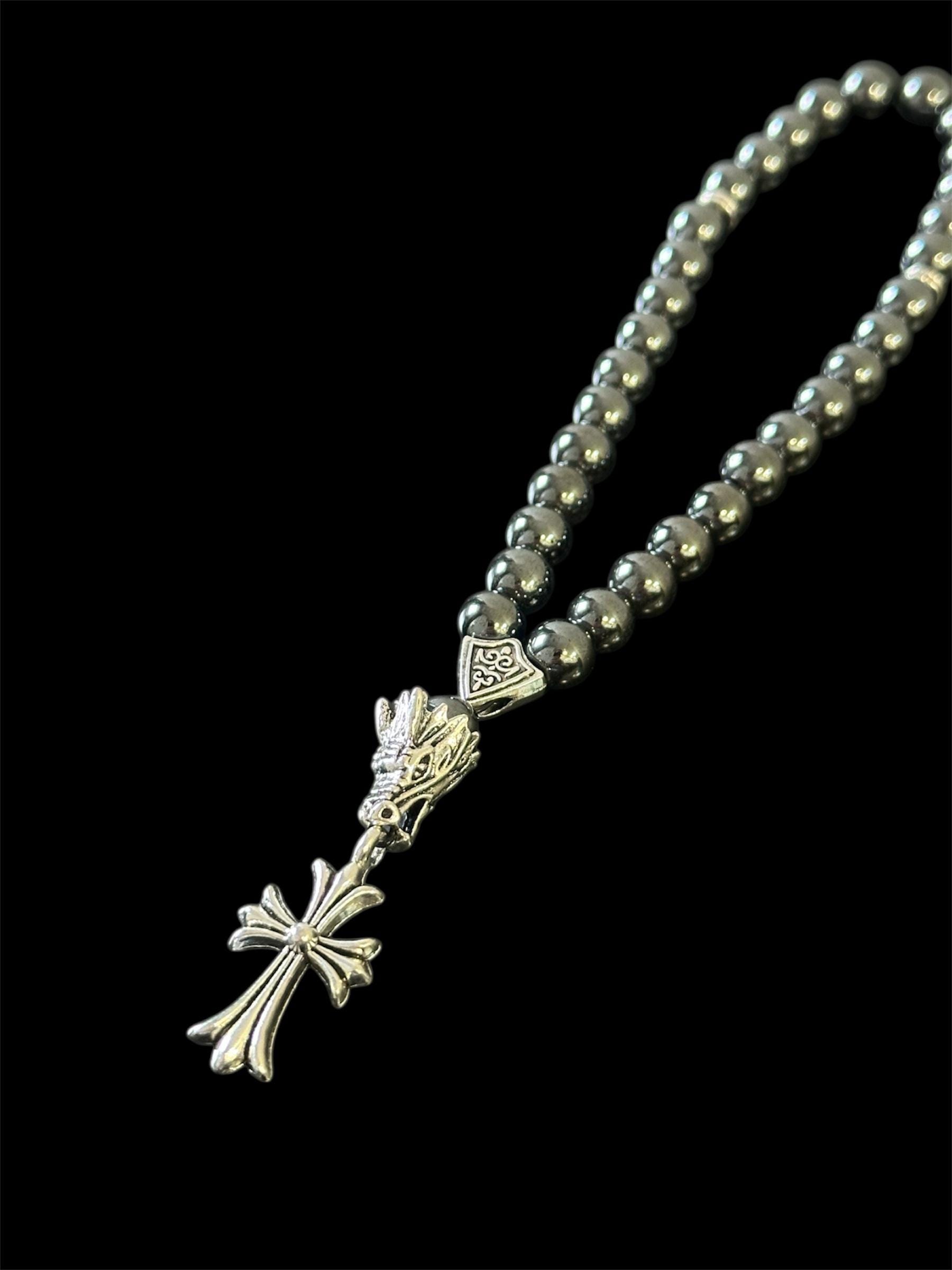 Cross-metal / Rosary Tzbex / From Armenia . Stone -new / FOR CAR