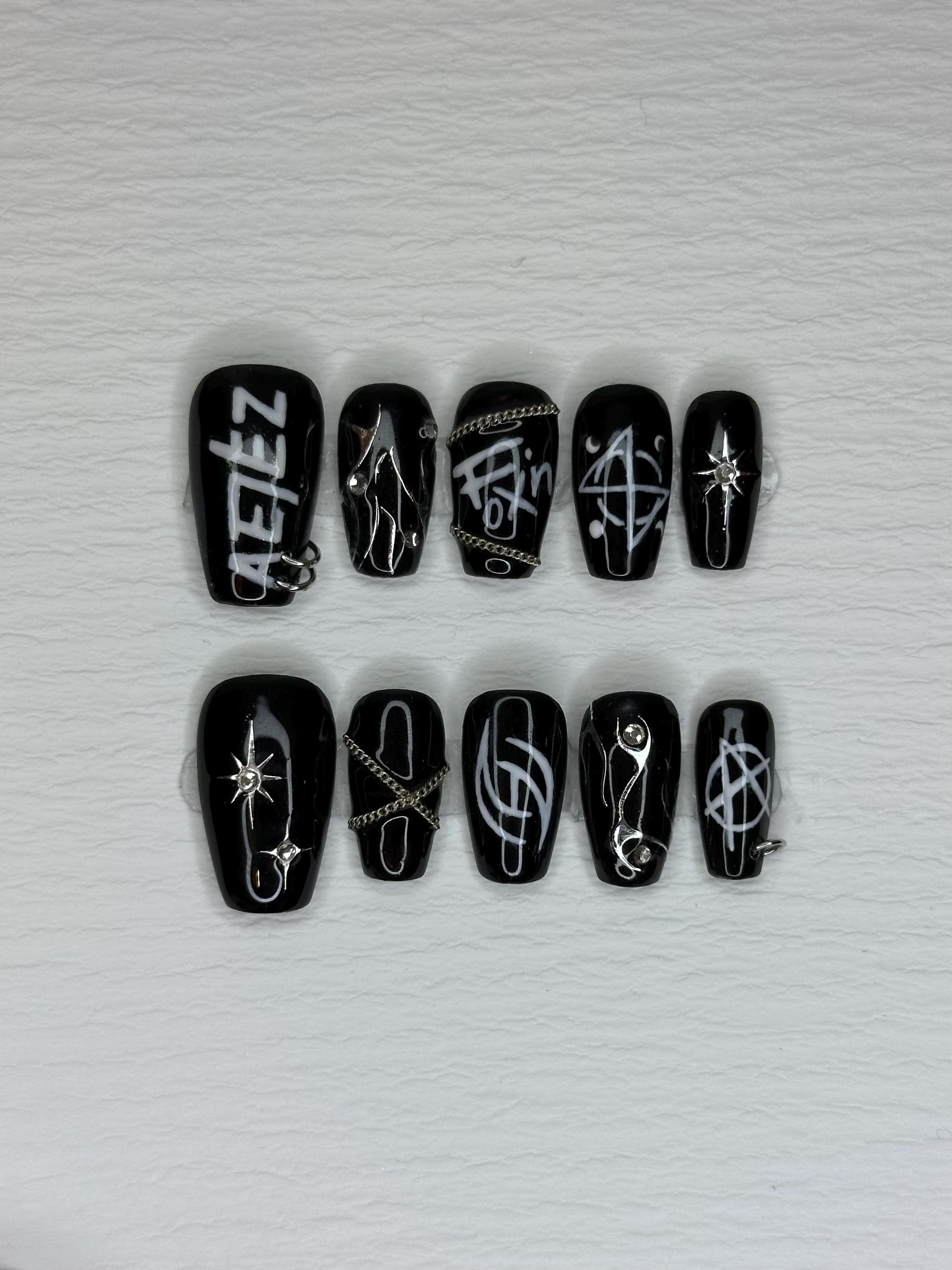 Ateez nail art - Etsy 日本