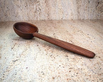 Wood Cooking Spoon – Solid Walnut or Maple – Handmade Kitchen Spoon – Made in Texas