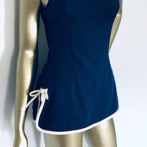 Retro Catalina Swimwear Blue One-piece Medium SoOooo cUte
