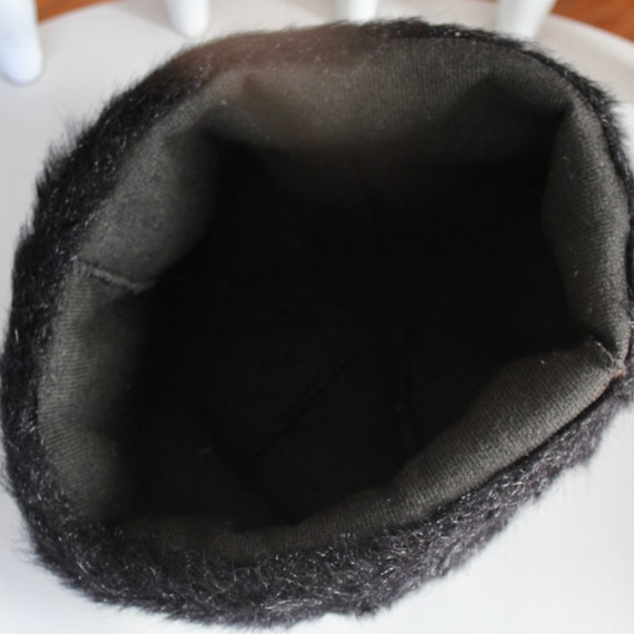 Faux Fur Beanie Black - image 4