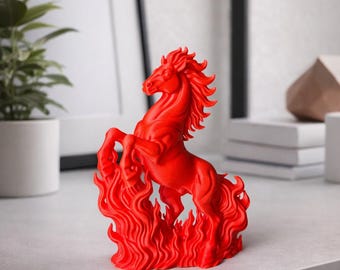 Horse Lunar New Year 2026 3D Printed Decor | Chinese 2026 | 24 colors