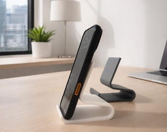 Minimalist Phone Stand | Modern Desk iPhone Stand | 18 colors