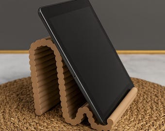 iPad/Tablet Stand | Modern Tablet Holder | Desk Decor | 3D Printed | 18 colors
