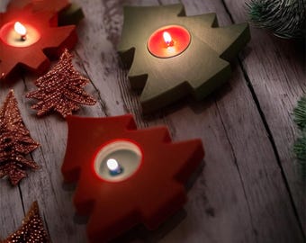 Christmas Tree Tea Light Holder | Modern & Minimalistic Christmas Decor
