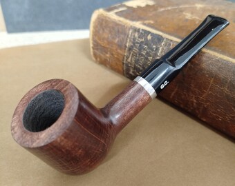 Wooden Tobacco Smoking Pipe Classic Style Hand Carved Handmade Pipe