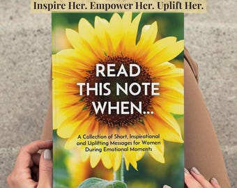 Livre de soutien émotionnel pour femmes | Messages inspirants, pour renforcer la confiance en soi (format 12,7 x 17,8 cm)