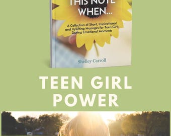 Cadeau pour renforcer la confiance en soi des adolescentes | Livre inspirant pour adolescentes | Livre de soutien émotionnel et d'estime de soi aux messages positifs