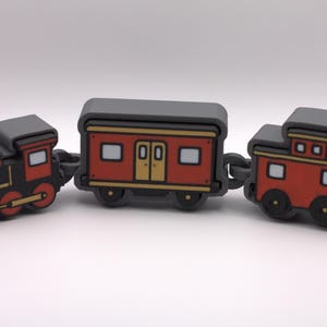 Articulated Train Fidget Clicker