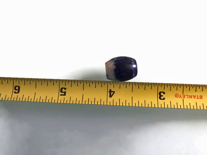 Boho Dread Barrel Bead, Dreadlock Sodalite GemstoneDread Accessories Dread Jewelry image 4