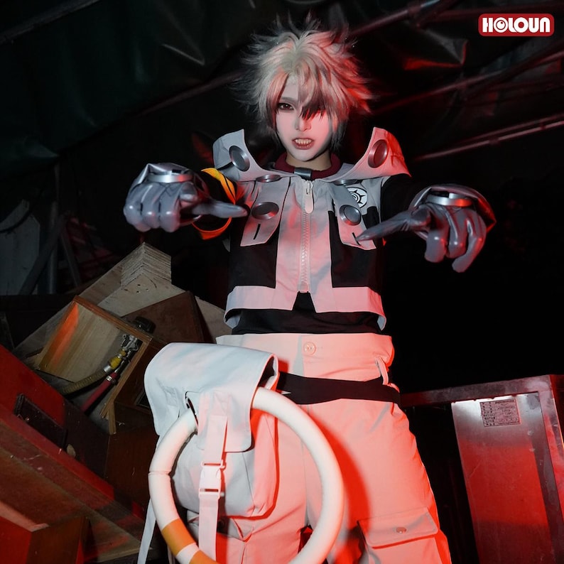 Gachiakuta Rudo Cosplay Costume Set | Anime Embroidered Outfit With ...