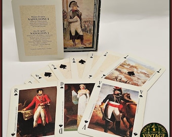 Modiano Napoleon I Playing Cards – Vintage Historical Museum Art Deck