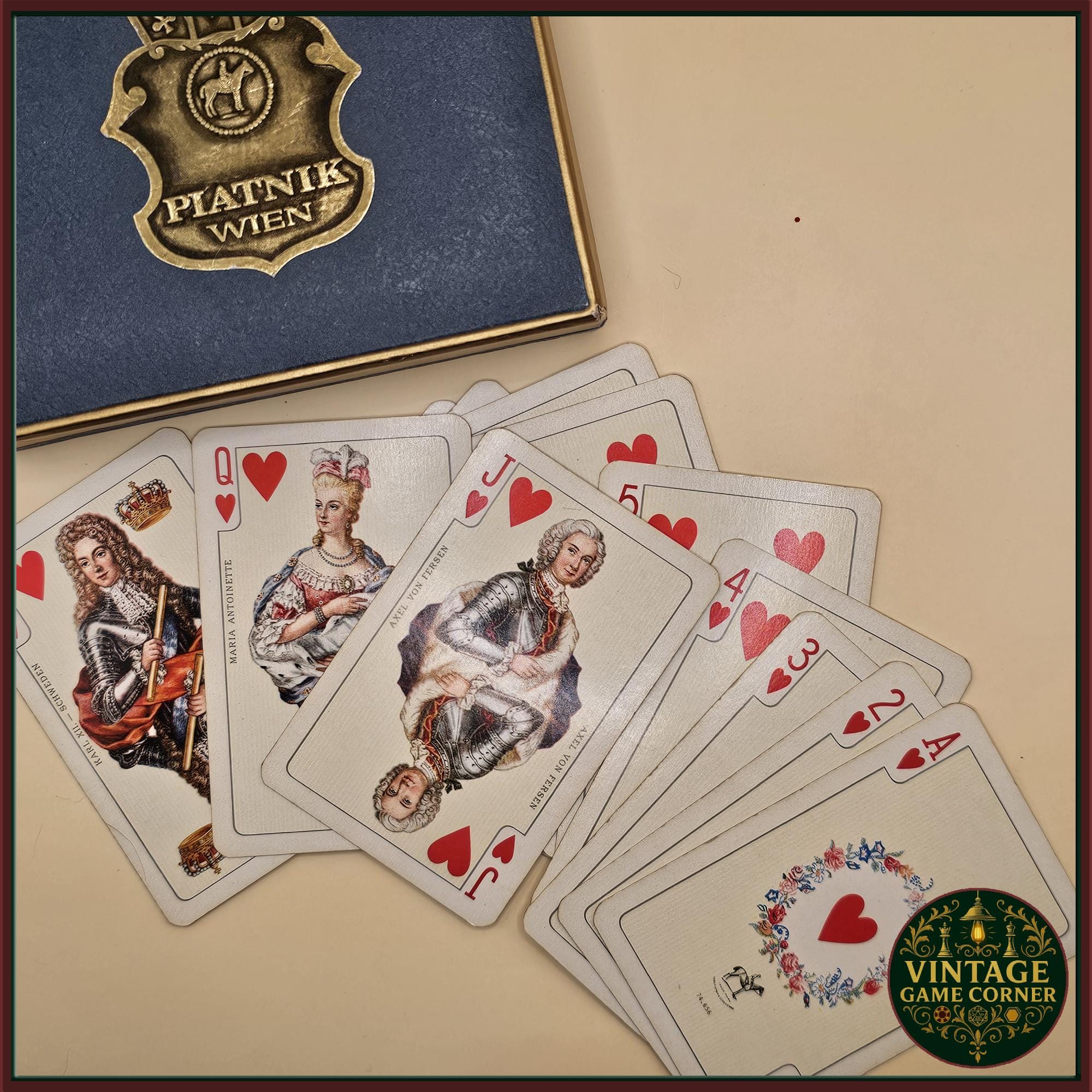 ANCIEN JEU DE cartes atout avion - PIATNIK-WIEN - Fan Jets N°4843