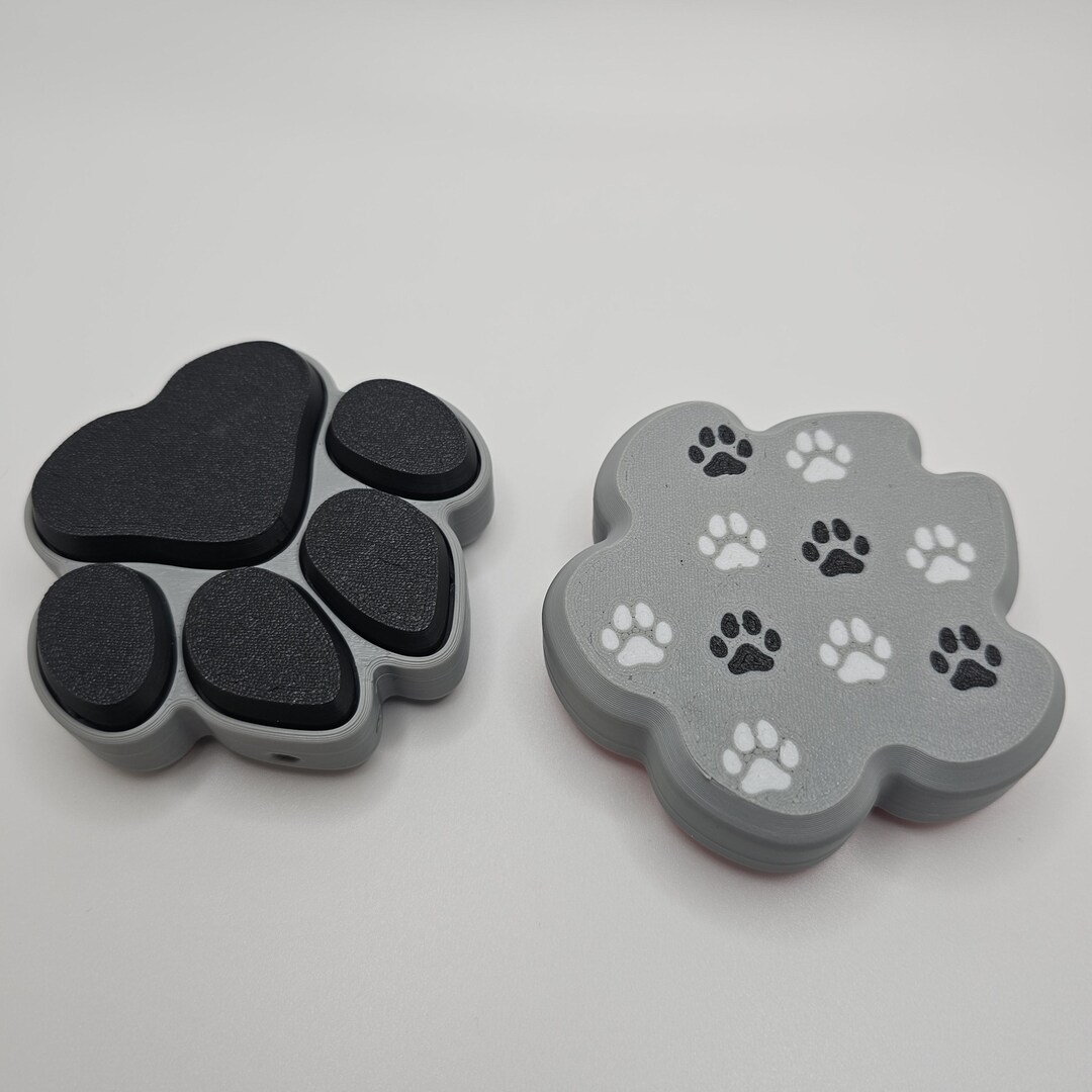 3D Printed Dog Paw Clicker – Custom Colors - Etsy