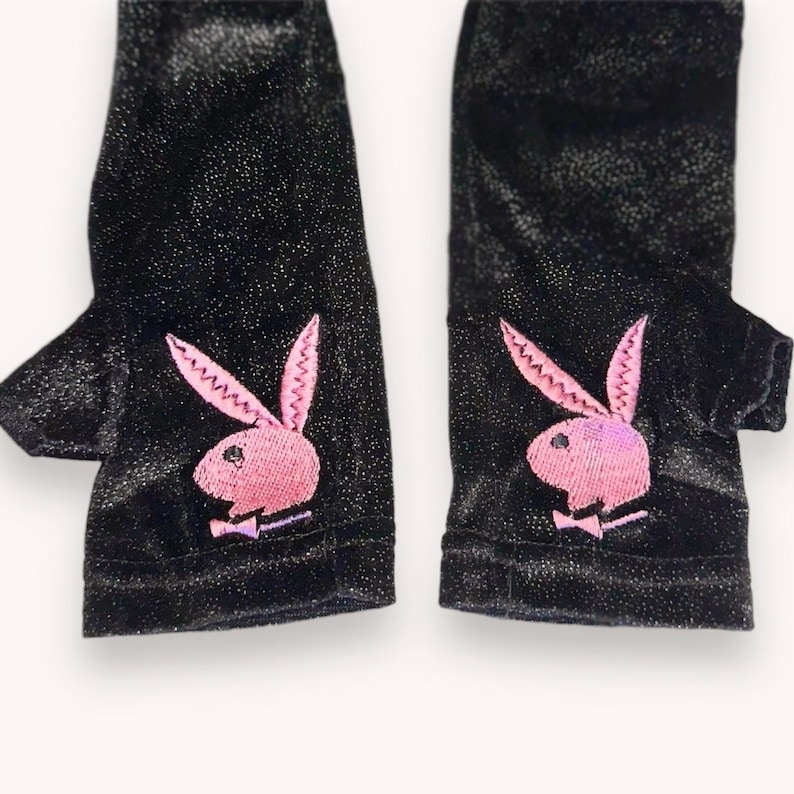 Conjunto de disfraz de cosplay de gatita sexy de la marca Playboy Y2K genuino imagen 7