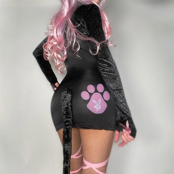 cat suit sexy Catwoman Costume, Faux Leather Bodysuit, Sexy Halloween Catsuit main image 1