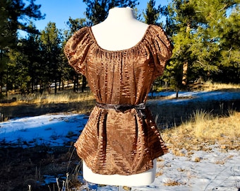 Willow Chemise, Size S - Copper Shimmer
