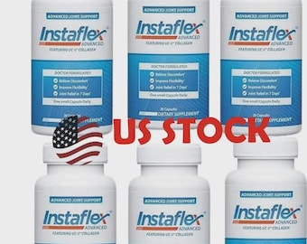 6 Pack Instaflex Advanced Joint Support Supplement 180 Capsules New Exp 2027!