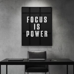 Daily Focus Planner Printable | Minimal Black White Productivity Sheet | Brutalist Execution Planner | Digital Download