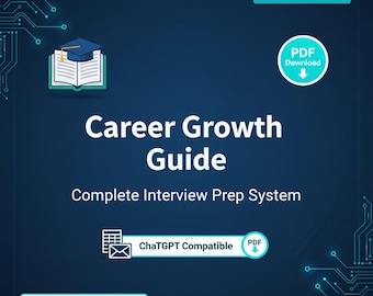 Resume & Interview Prep Guide | Career Coaching Workbook PDF