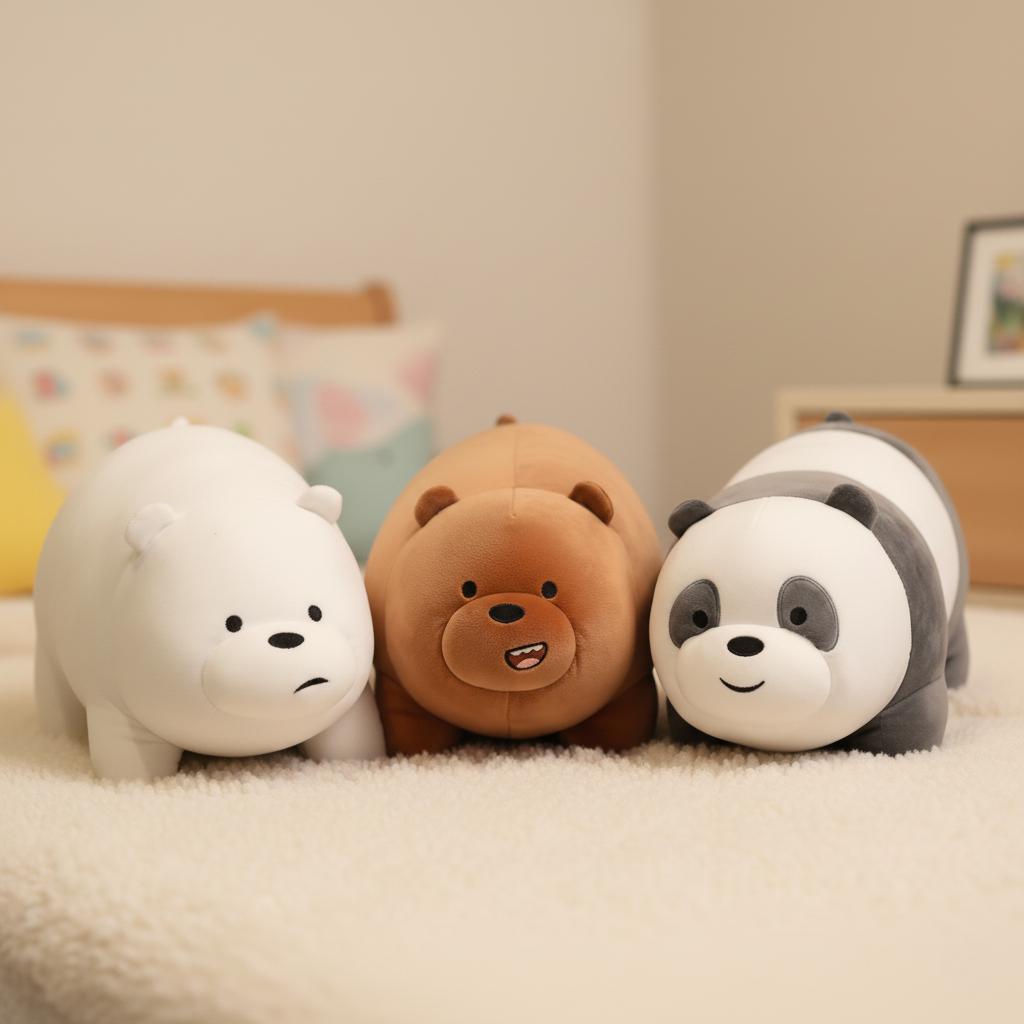 We Bare Bears Plushies