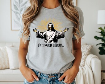 Funny Jesus is a unhinged liberal anti Trump shirt