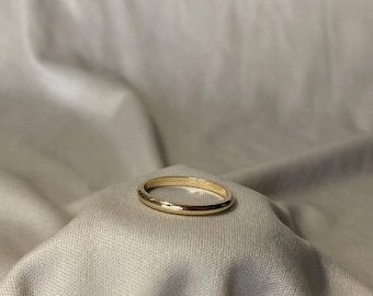 Stapelbar ring i 14 karat guld