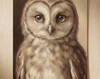 Vintage Eule, Malseite kostenlos zum ausdrucken, Waldtier Eule, Wise Owl Kinderzimmer Dekor, Waldtier Download