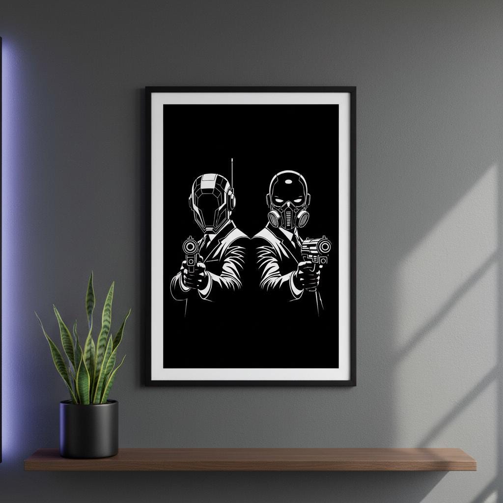 Daft punk poster - Etsy 日本