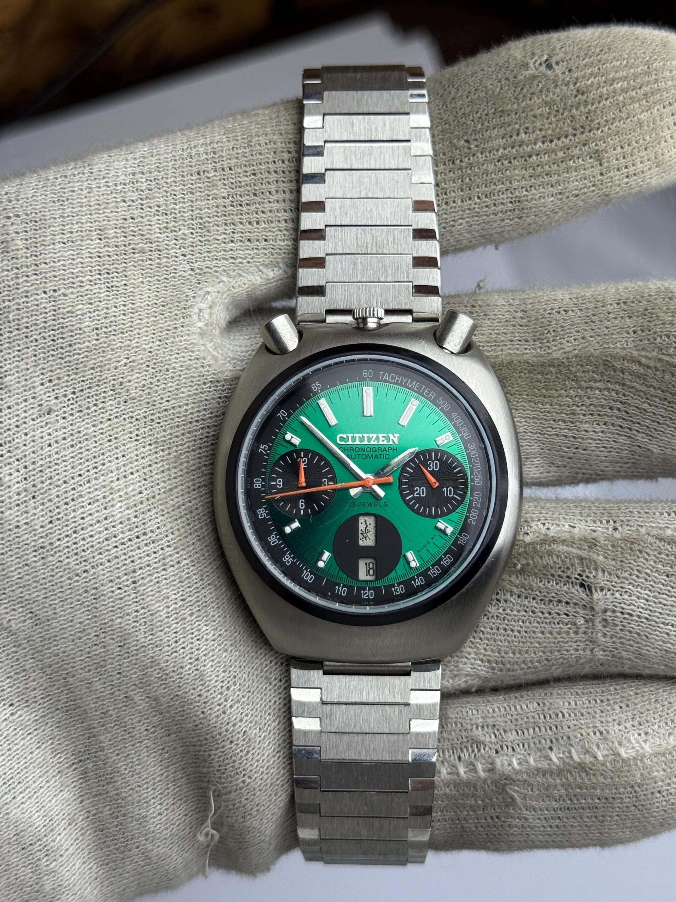 Citizen bullhead chronograph - Etsy 日本