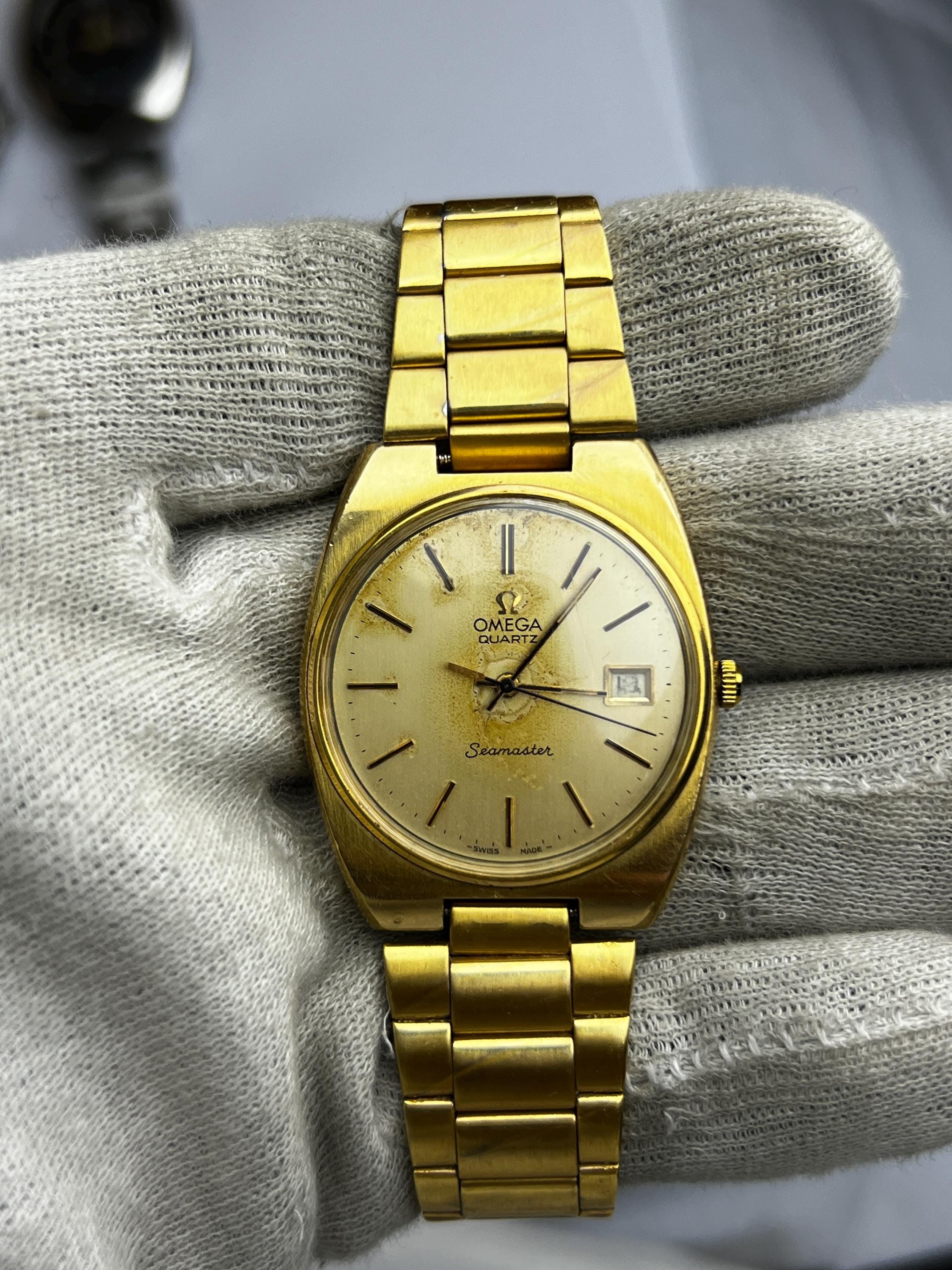 Omega seamaster quartz - Etsy 日本