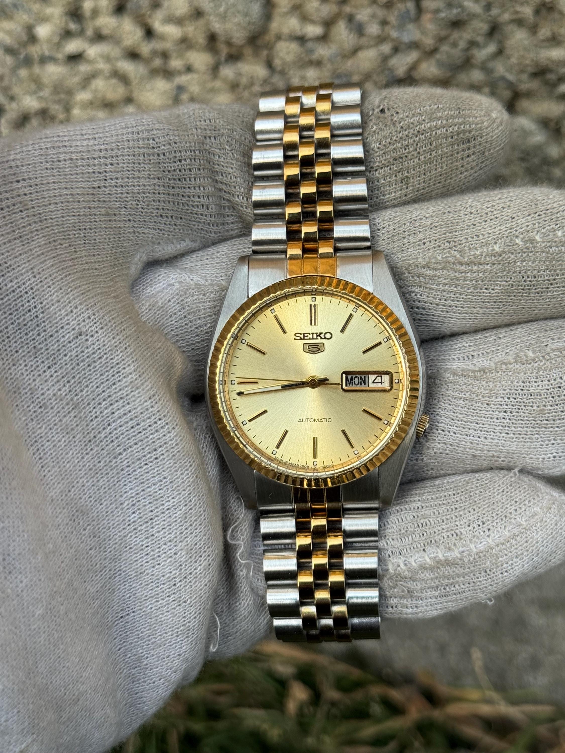 【美品】SEIKO セイコー　ブレスレットウォッチ　ツートンカラー　稼働品 Seiko two tone - Etsy 日本