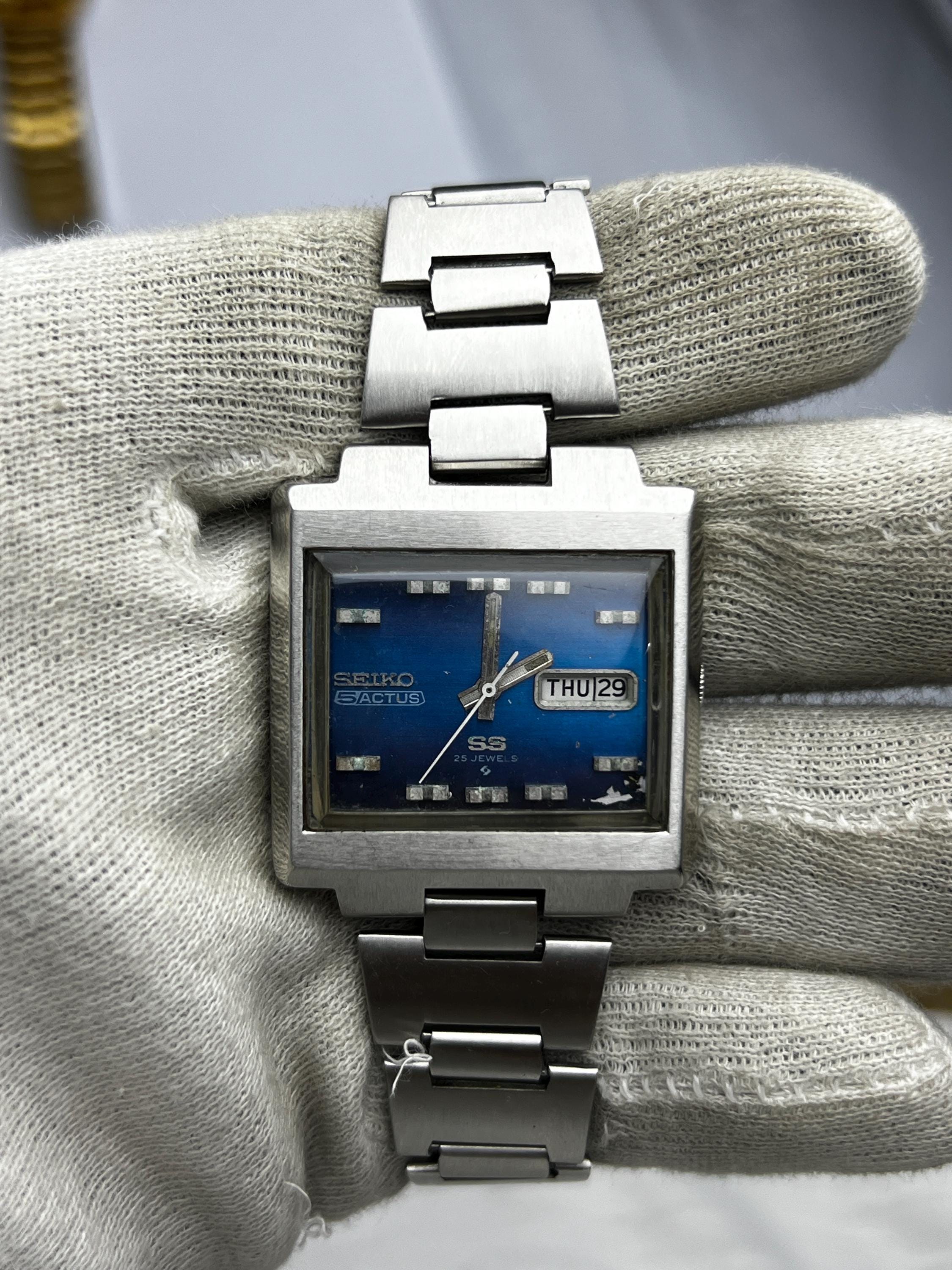 Seiko Vintage 5actus - Etsy