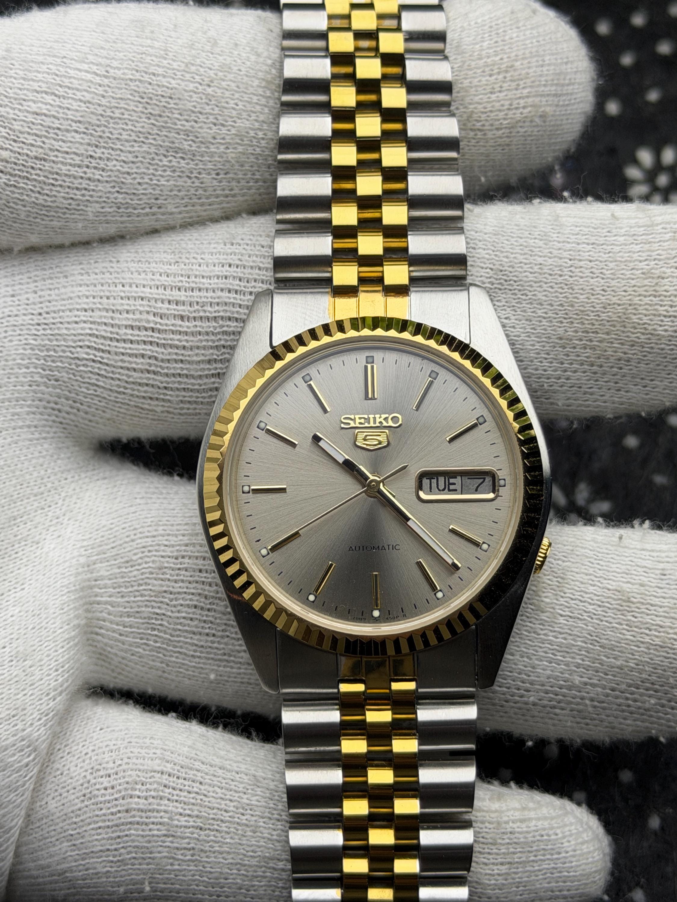 Seiko date just - Etsy 日本