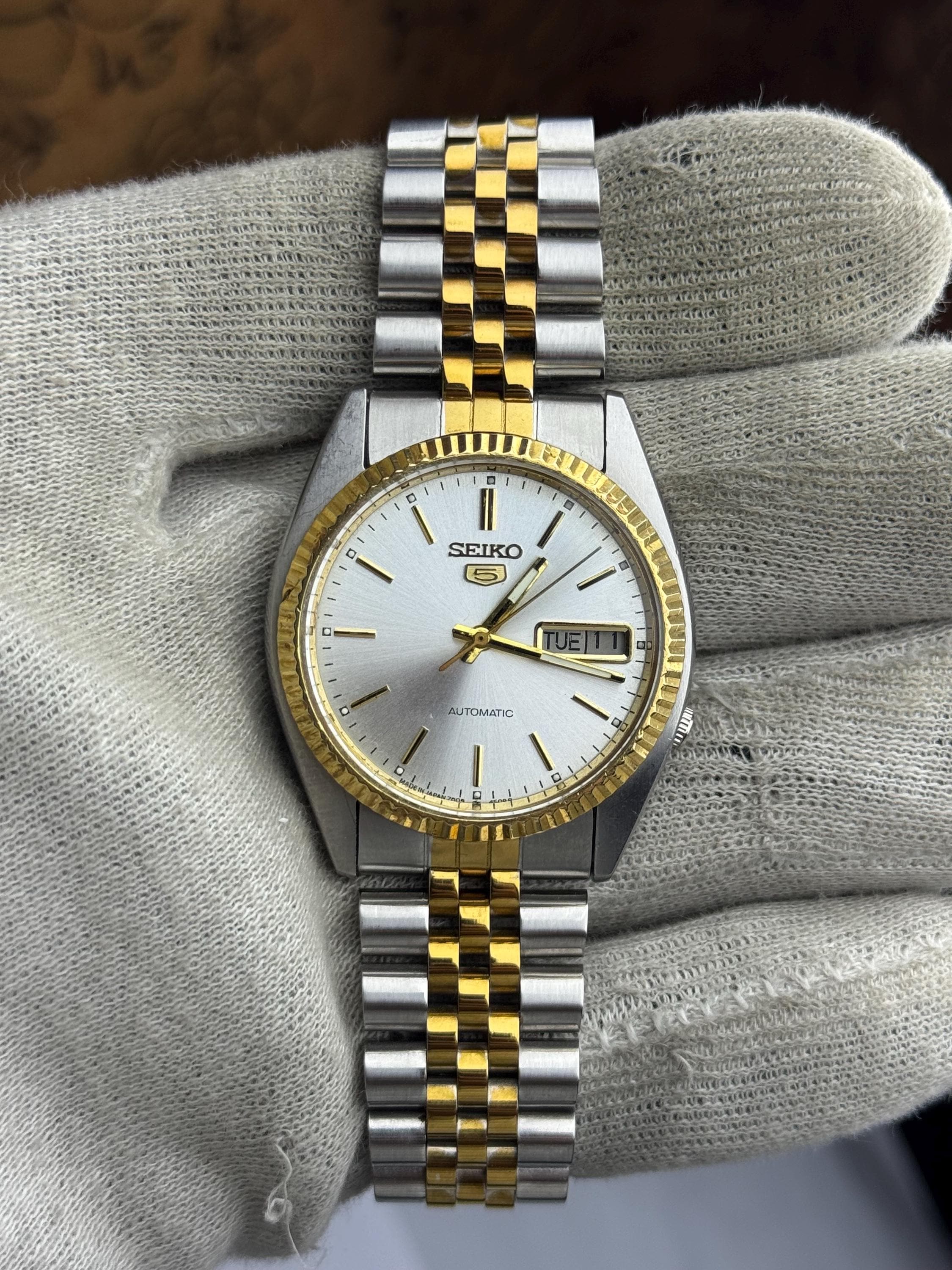 【美品】SEIKO セイコー　ブレスレットウォッチ　ツートンカラー　稼働品 Seiko two tone - Etsy 日本