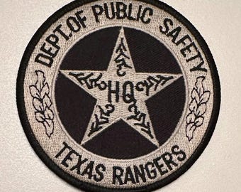 Dept. of Public Safety Texas Rangers HQ patch 3.5" (shoulder)