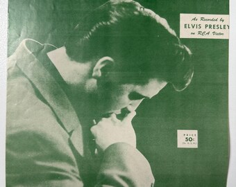 Elvis Presley Too Much 1956 Partituras y letras Película rara Backpage