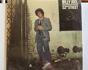 Billy Joel 1978 Álbum 52nd StreetTerra Haute primera edición original Columbia Records FC35609 (envase sellado)