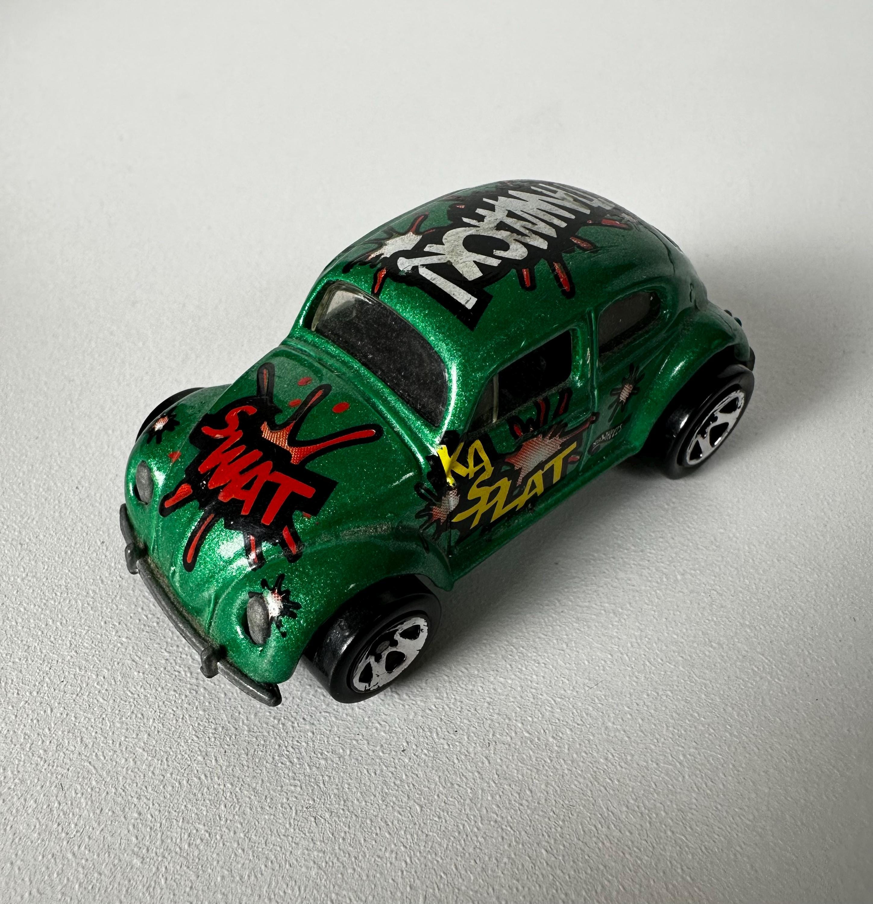 Hot Wheels 100% 1966 Custom VW Bug Käfer – 1:64 – Con Confezione Originale 2002