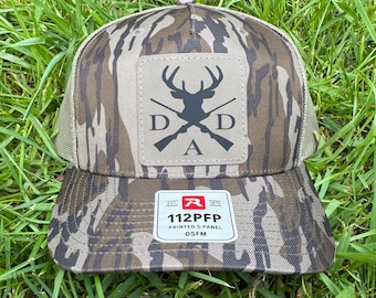 Dad hunting Hat | Richardson 112fp bottomland camo | hat | cap | dad life | Richardson | outdoor | hunting | Father’s Day | Mossy Oak