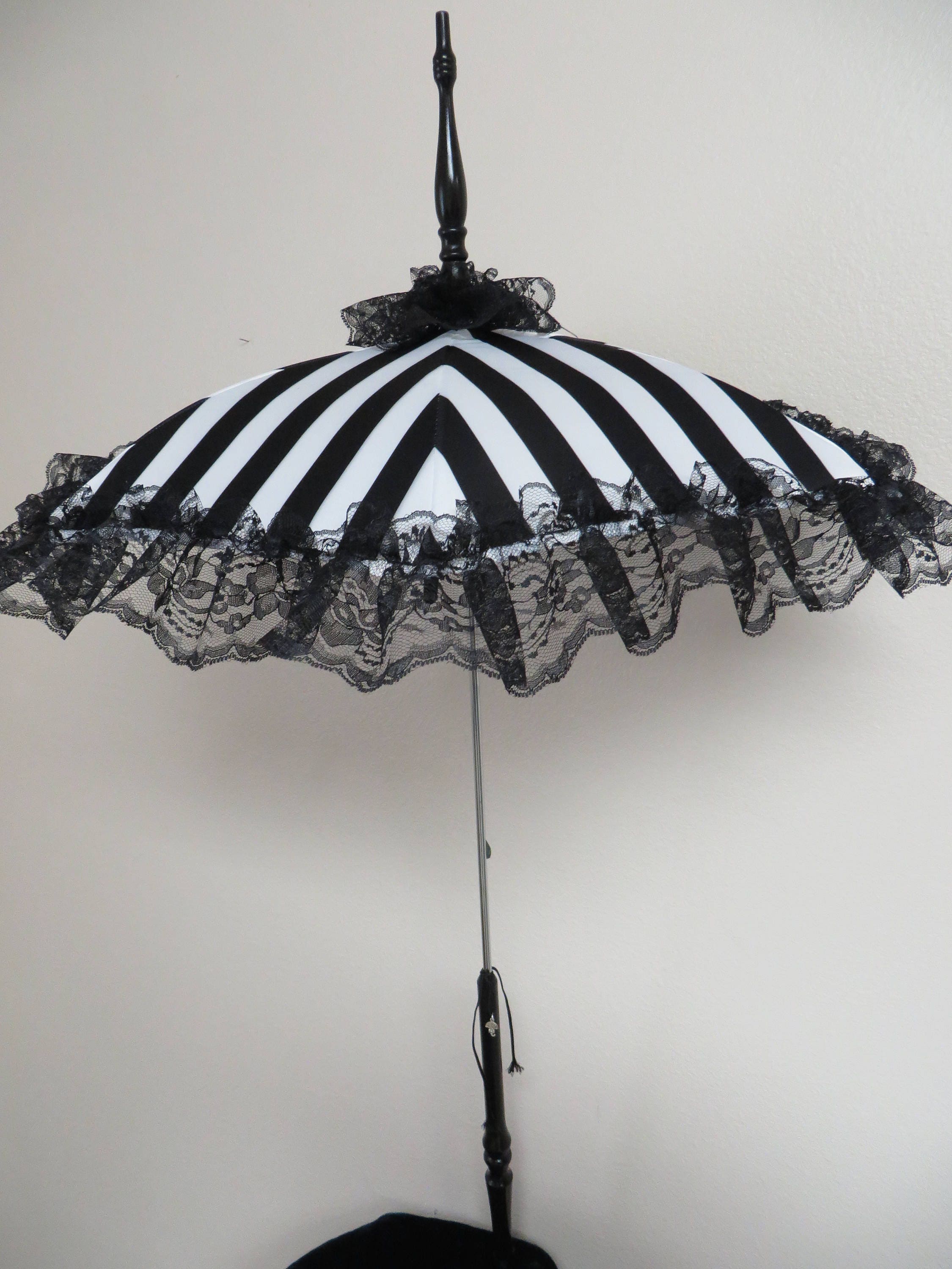Victorian walking Stick PARASOL Umbrella in Etsy Canada